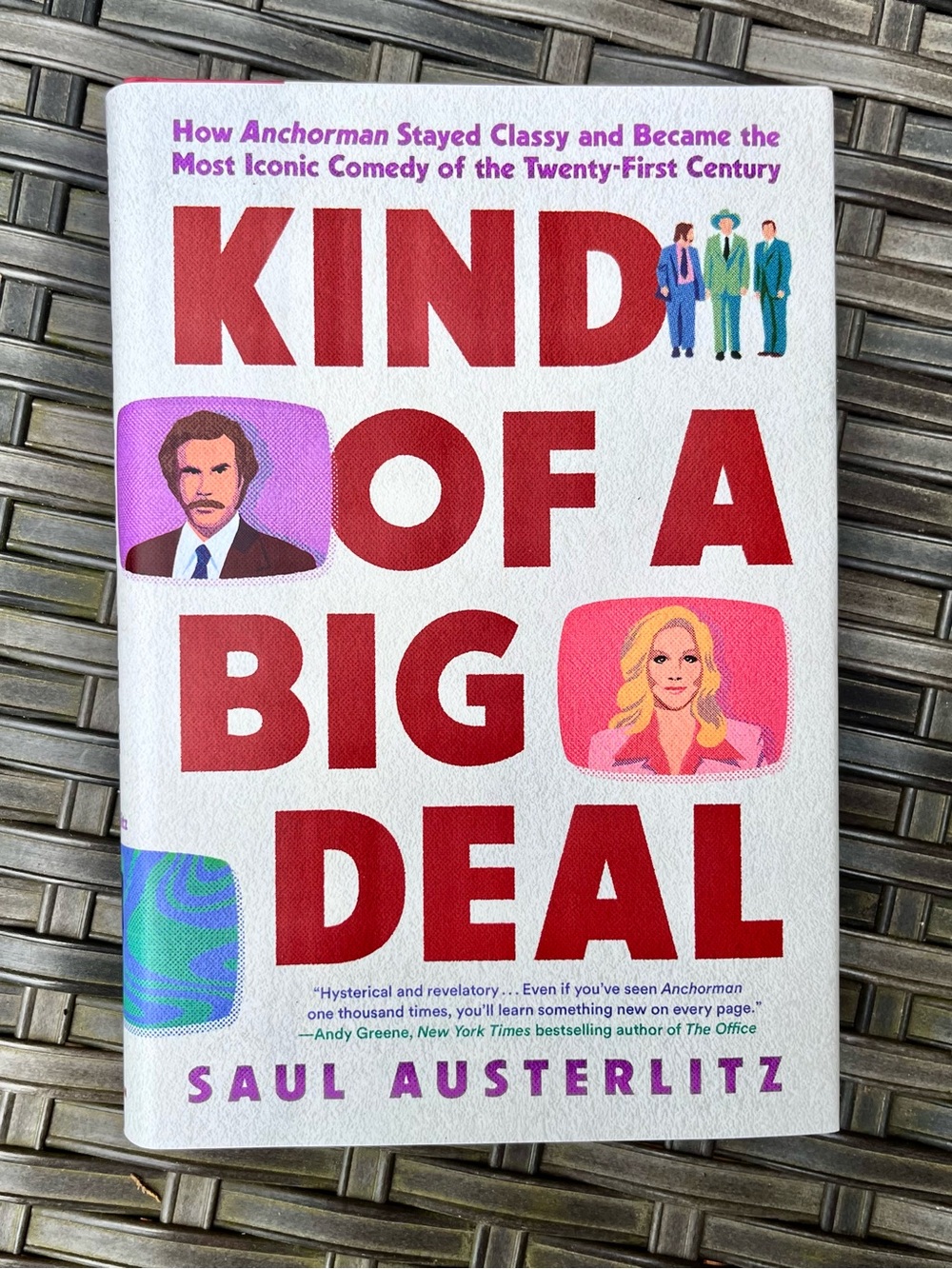 🍀 FREE in bundle* "Kind of a Big Deal" Hardcover Book re: “Anchorman” movie
